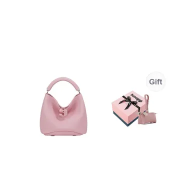 KUNOGIGI Cow Head Leather Crossbody Handbags Regular Women's White/Black/Sweet Berry Pink/Cheese Yellow/Cloud Blue