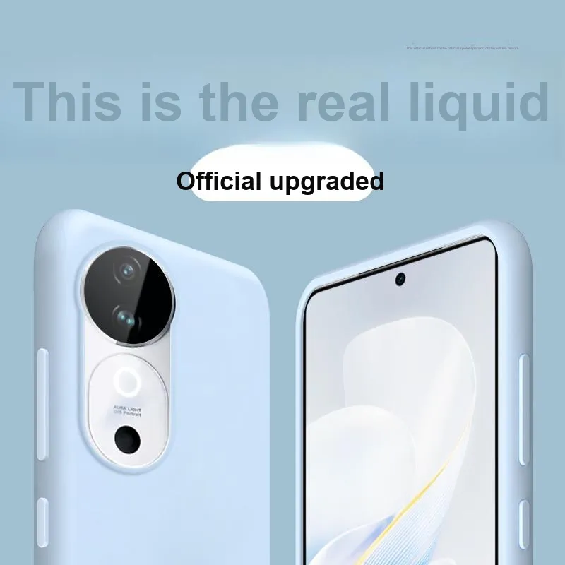 ZHUOJI Silicone Material Phone Cases Compatible With Vivo S19/S19 Pro Case Impact Resistant Advanced Fashionable Simple-21