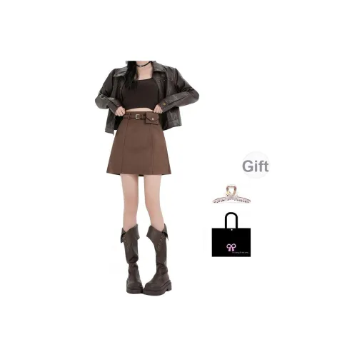 Aimilian Повседневные короткие юбки для женщин