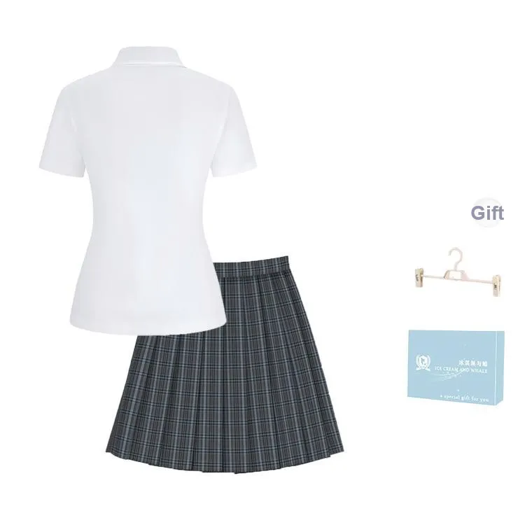 Ice Cream And Whale Summer Skirt Set Women's Gift Box Set-1