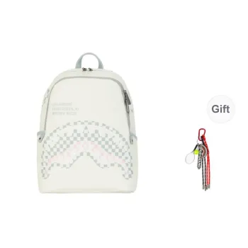 SPRAYGROUND PVC Backpack Unisex Raw White