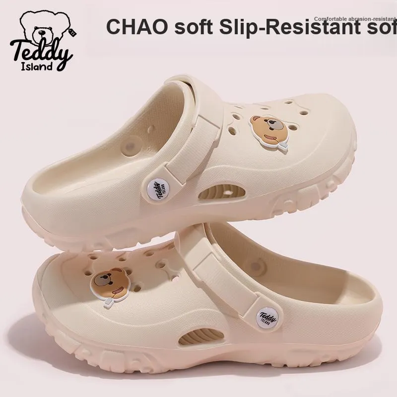 TEDDY ISLAND Slippers / Home Slippers-15