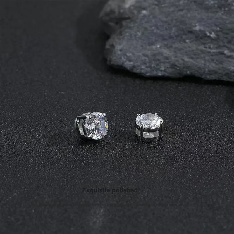 Tkb Earlobe Stretching Stud Earrings Unisex-5