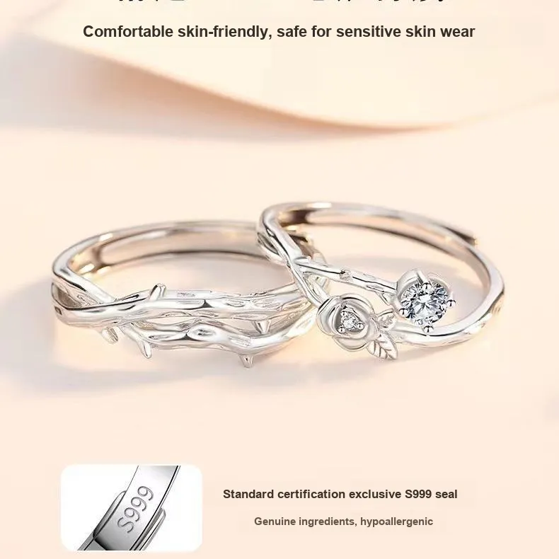 GUDUD Romantic Elegance Rings Unisex-4