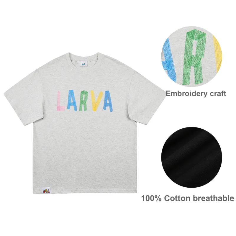 COMIC LARVA T Shirts Unisex-11