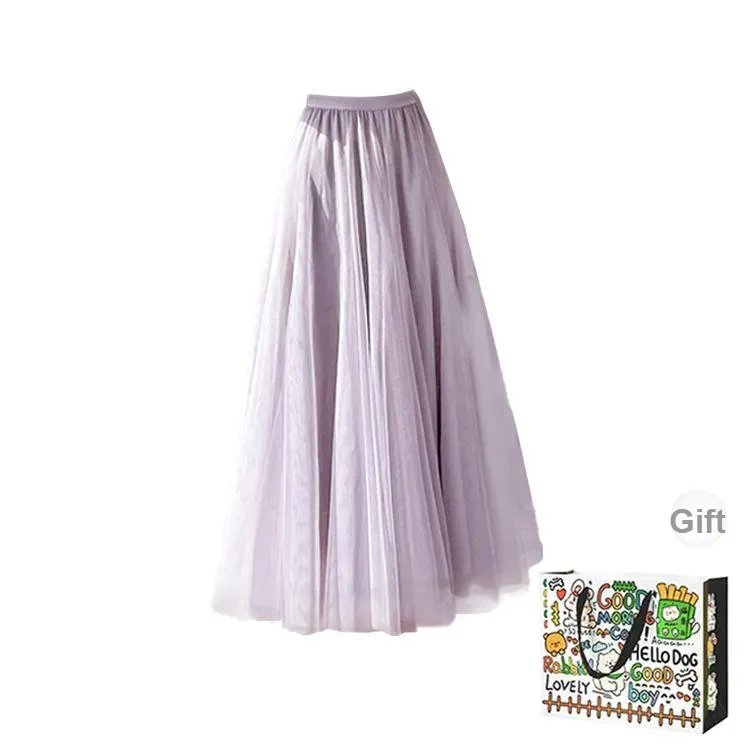 Dippanis Casual Long Skirt Women's-8