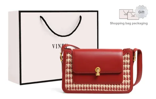 VINEY Shoulder Bags Cherry Red