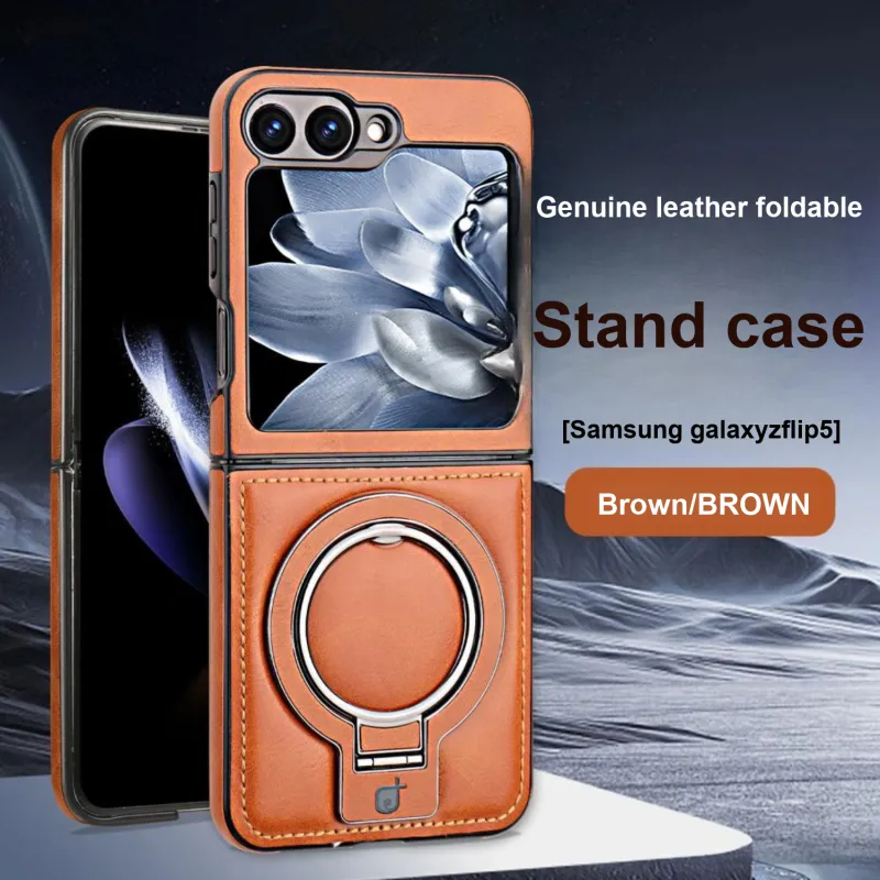 MOWEITU Leather Material 360 Magnetic Stand Phone Cases Compatibility  Samsung Z Fold 3, Z Fold 4, Z Fold 5, Z Fold 6-21