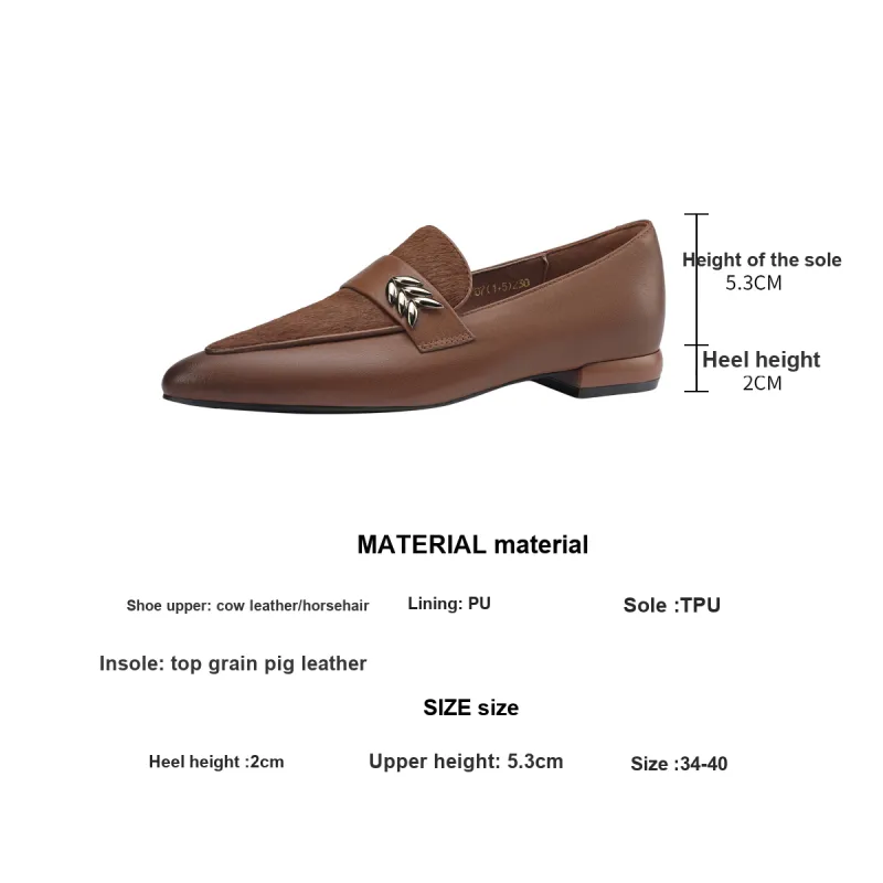 SAFIYA Loafers Women's Black, Brown-1