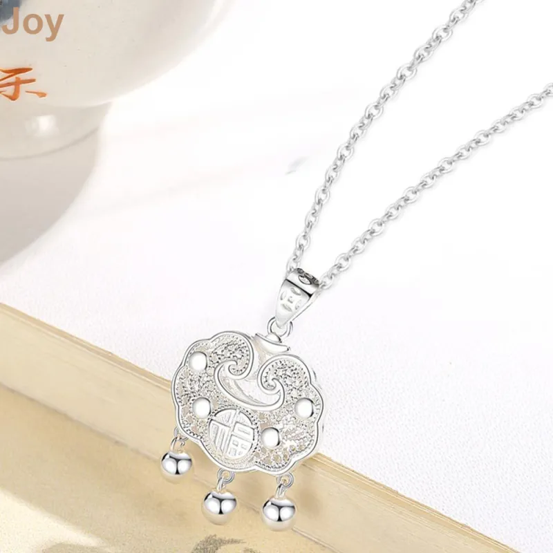 Seven Seven Silver Jewelry S999 Fine Silver Necklaces Unisex-3