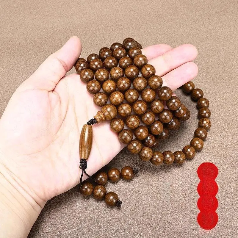 JIUHUASHAN Zabelia Biflora Wooden Bracelets Unisex-3