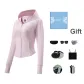 Light Purple (Light Purple Sun Protection Clothing+Gray Sleeve Covers+Face Mask+Sun Protection Hat+Socks+Sunglasses+Eyeglass Case+Camisole)