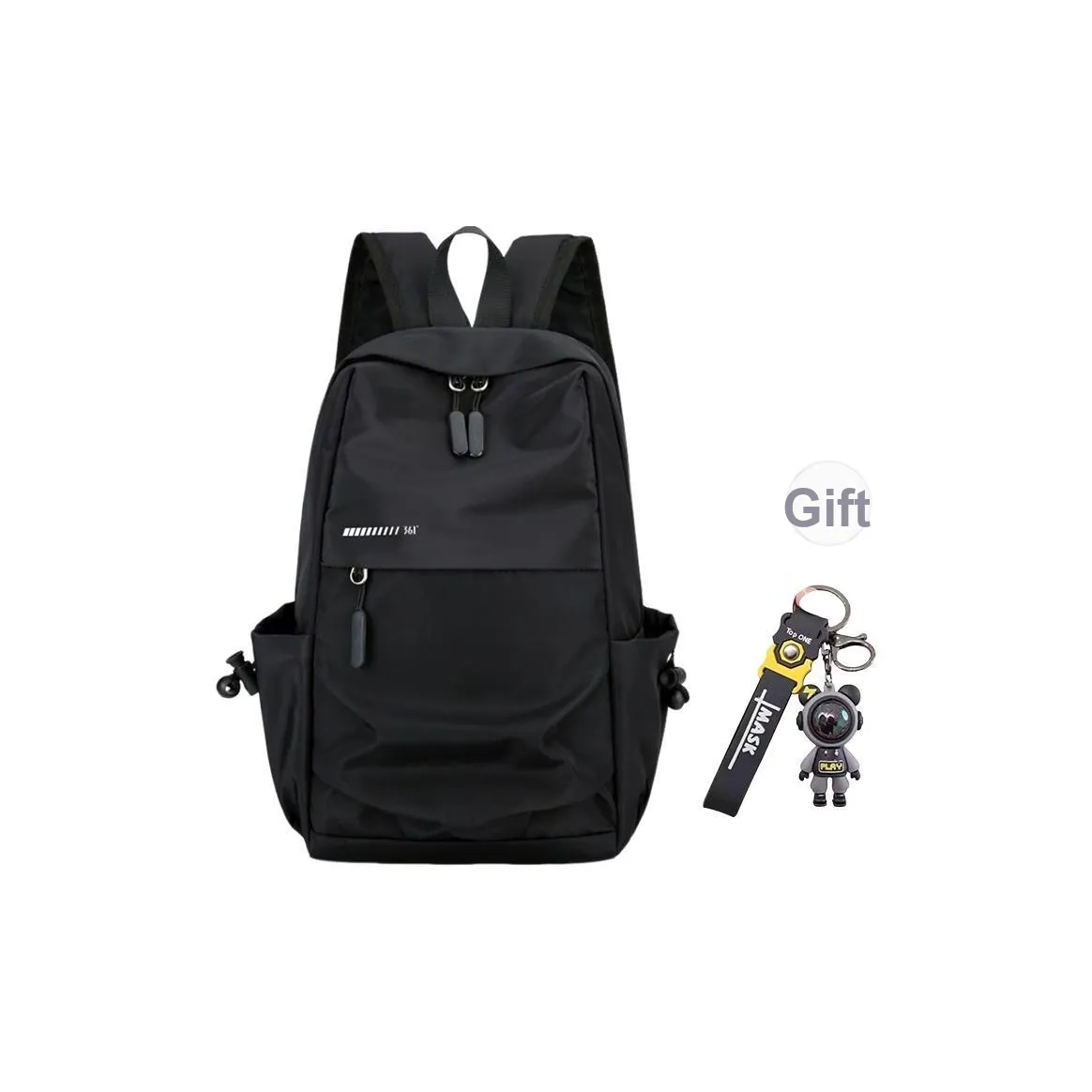 361° Oxford Backpack Unisex Black