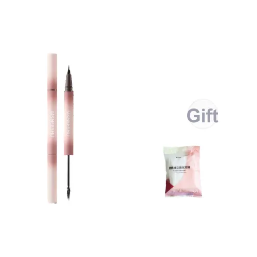 MSMEESHU Двойная головка 3D-эффект карандаш для бровей длинный стойкий легко растушевывается устойчивый к размазыванию водонепроницаемый