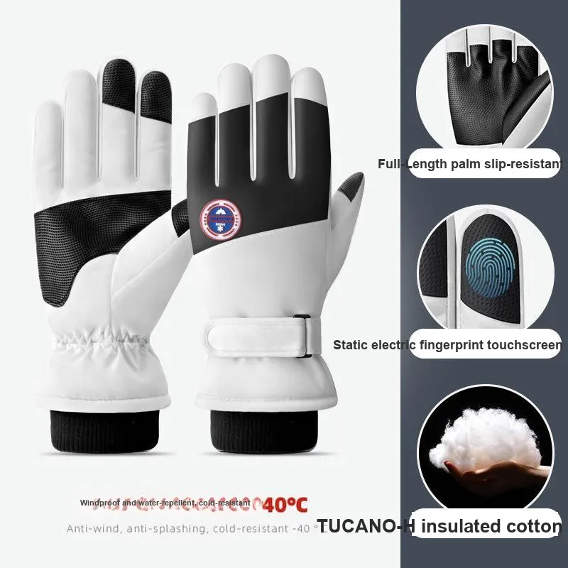 SINGLELADY Ski Gloves-5