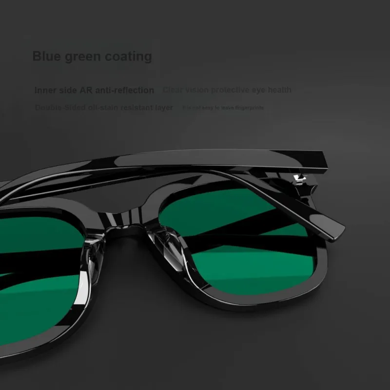 MID Plate And Metal Square Sunglasses Unisex-2