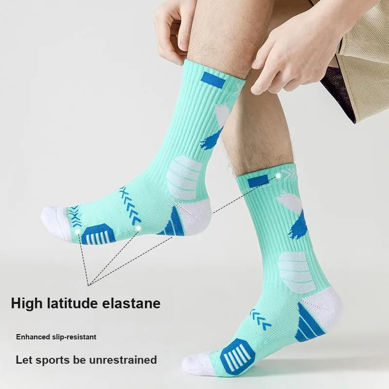 JIAZINI Basketball Socks Men's 3 Pack-16