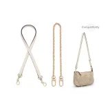 [Ecru]Underarm Shoulder Strap+Decorative Chain 40cm
