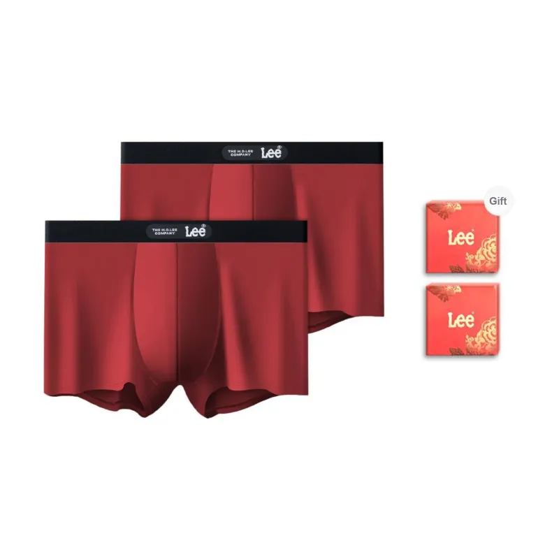 Lee Hui Guang II Generation Underpants Men's Gift Box Combination Black Tea-4