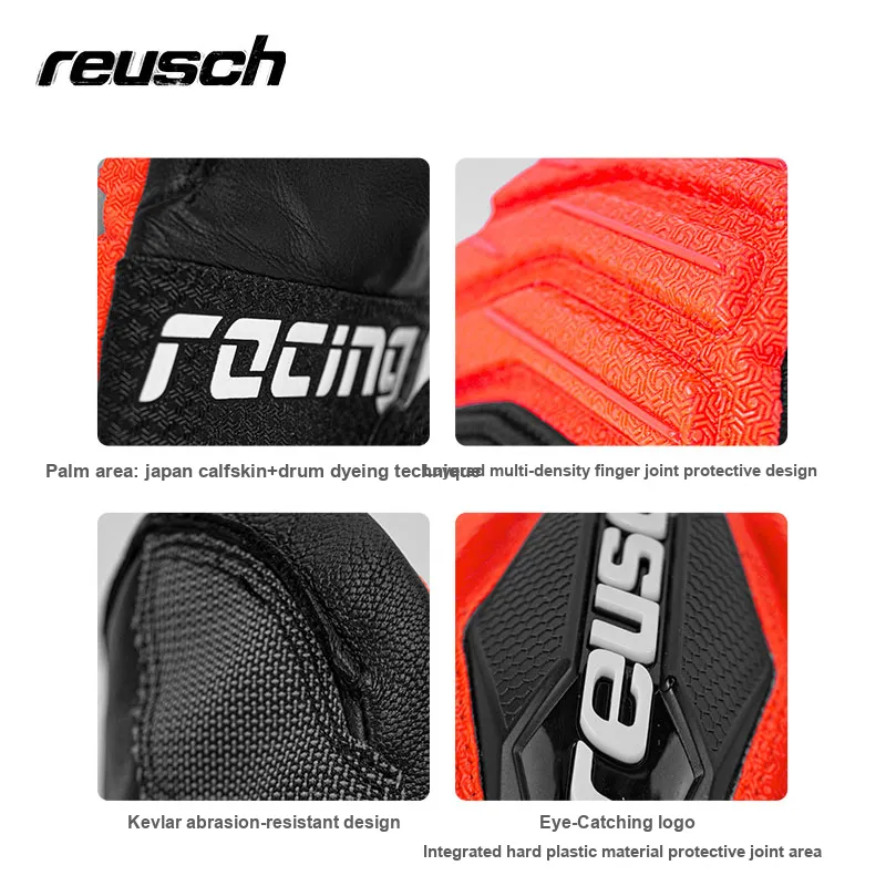 REUSCH Ski Gloves Waterproof Soft Shell Fingerless Gloves Unisex-3