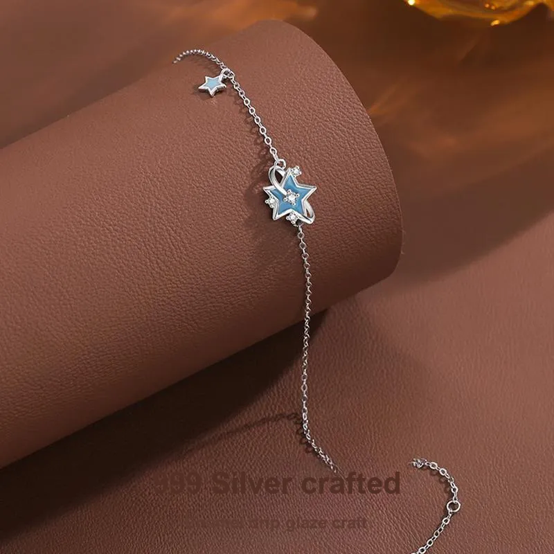 Kelanxi 999 Fine Silver Necklaces Women's-5