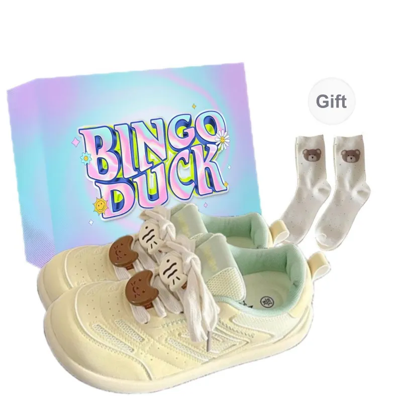 BINGO DUCK Low Top Skateboard Shoes Women's-5