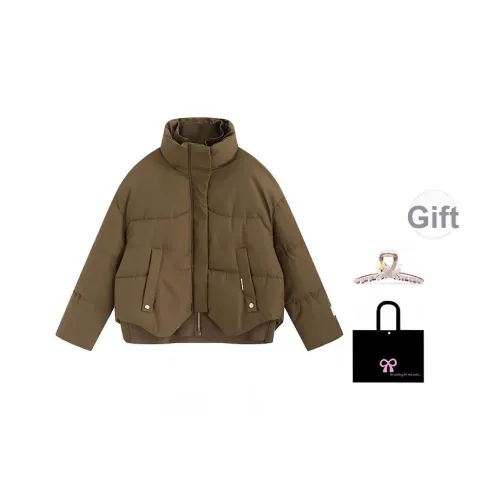 Aimilian Хаки Женские пуховики