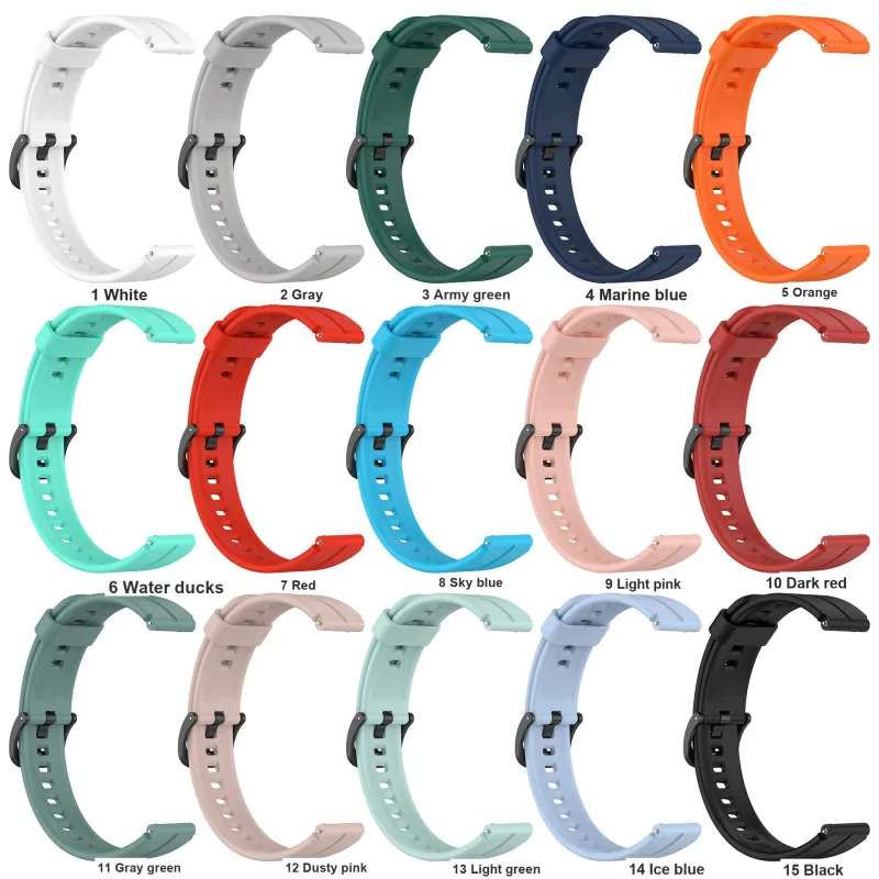 CHRROTA Watch Band Compatible With All Devices Silicone Material-2