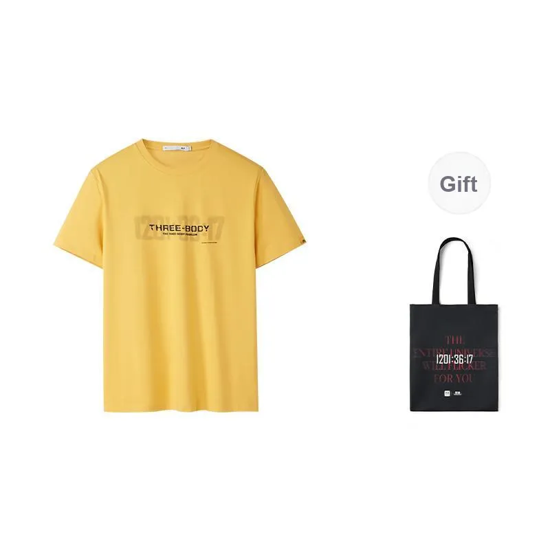 HLA Three body T Shirts Men-4