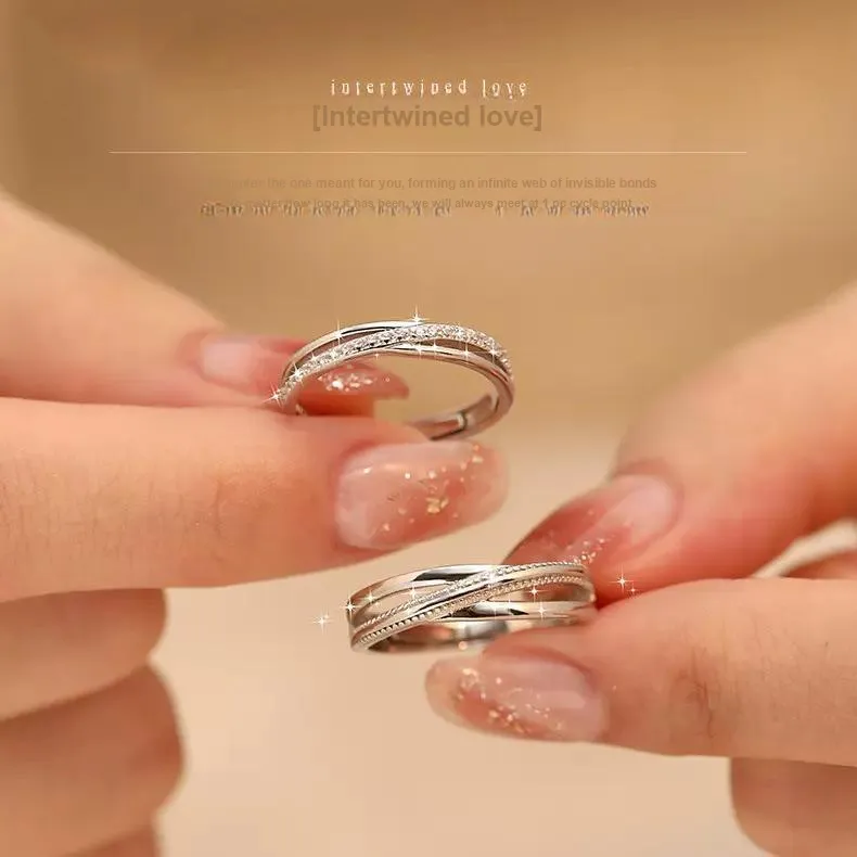 PHOENIXSILY S925 Silver Rings Unisex-6
