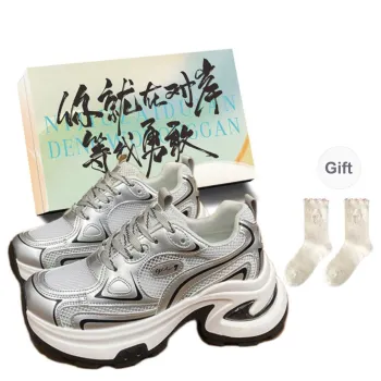 JimiXiong Low Top Chunky Sneakers Women's