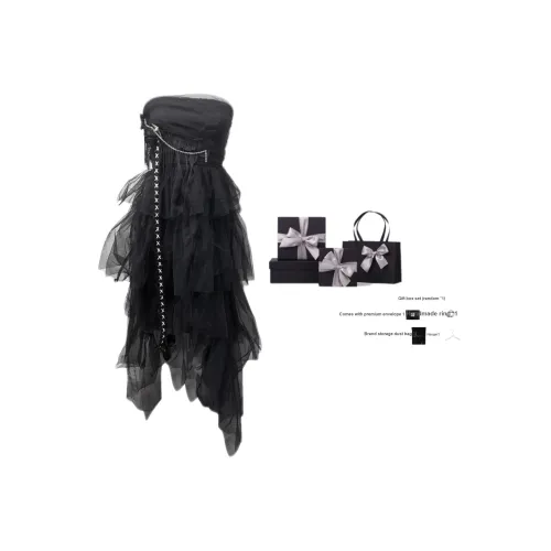 Non Allergic Черные Женские Платья без рукавов