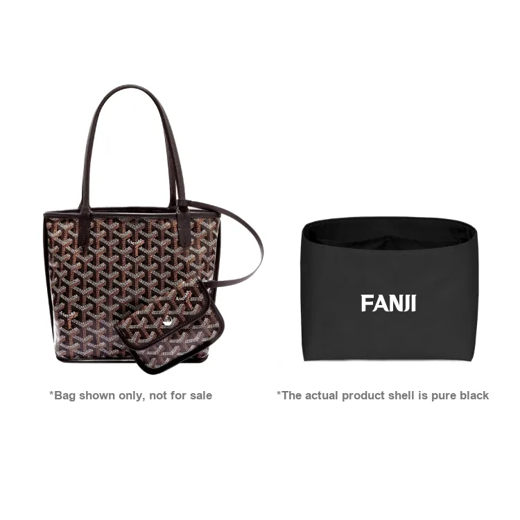 FANJI DuPont Paper Liner Bag For Storage And Organization Unisex Amber/Meteorite Gray/All Black-6