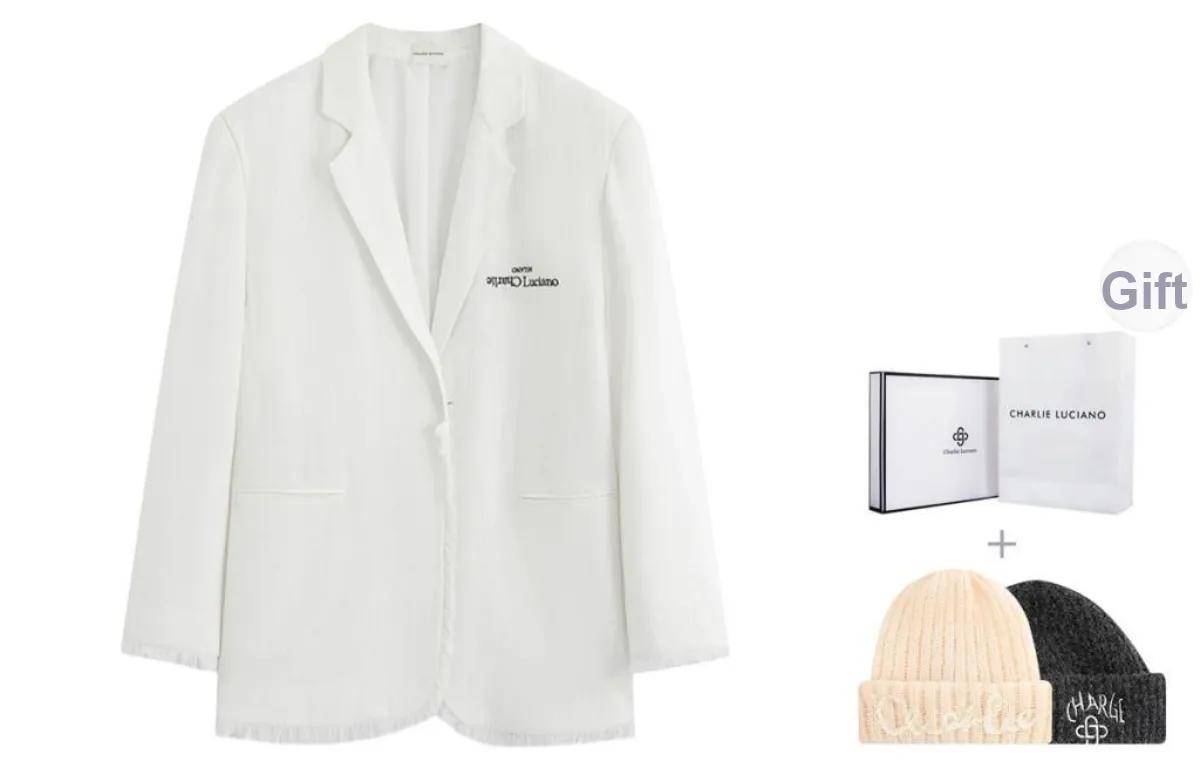 Charlie Luciano Business Suit Unisex White