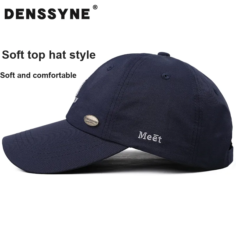 DENSSYNE Polyester Baseball Caps Unisex-1