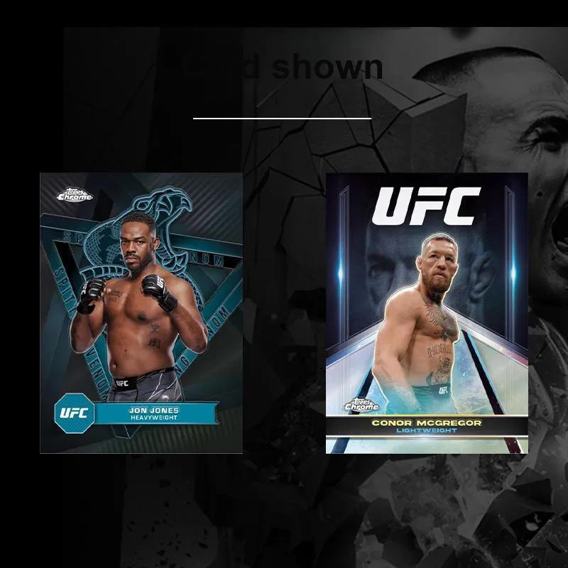 Topps 24 Player Cards Chrome UFC Value Box?? Grenade UFC Collectible Card Sports Cards Whole Box-1