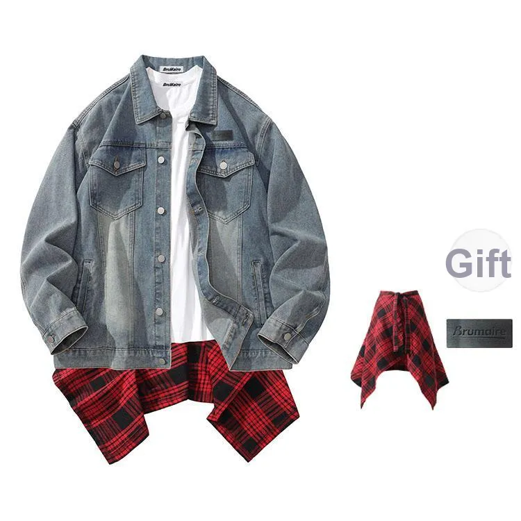 BRUMAIRE Denim Jacket Unisex Blue-2