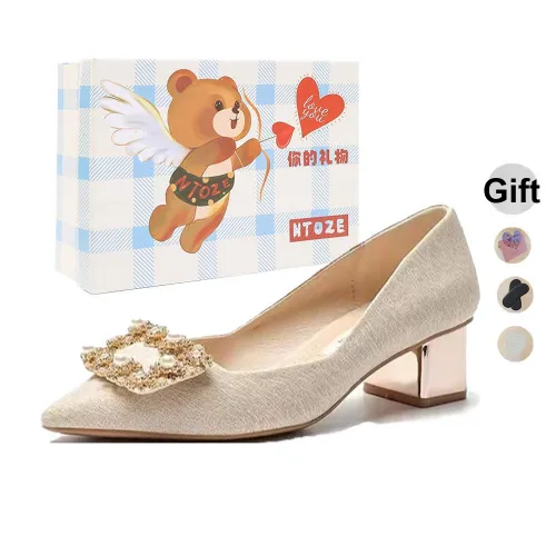 NTOZE Грубый каблук Высокие каблуки Женские