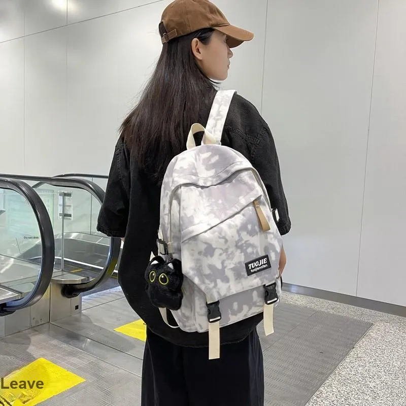 KAMLUI Twill Backpack Unisex Multicolor-5