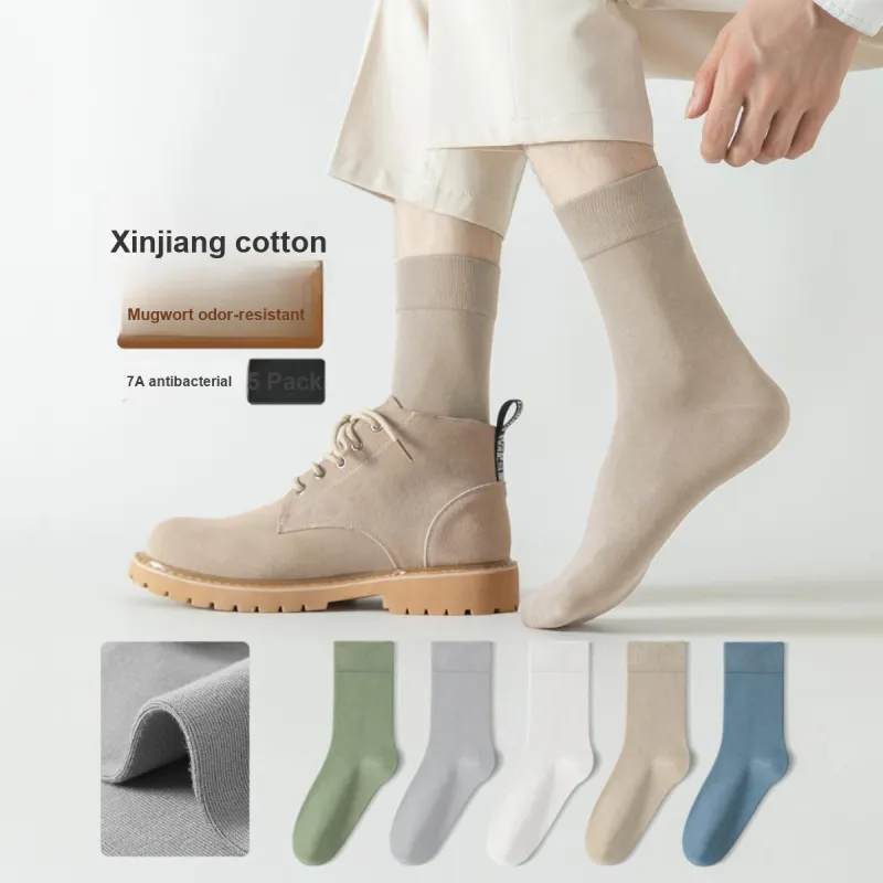 FIRS Mid Calf Socks Men's 5 Pack-16