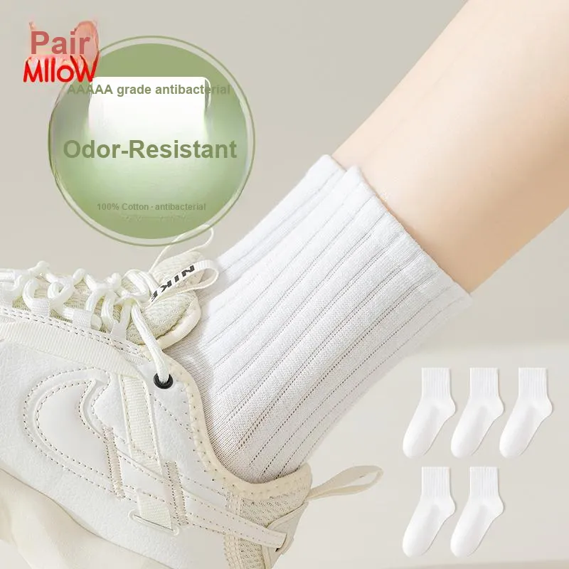 MIIOW Ankle Socks Women's 5 Pack-4