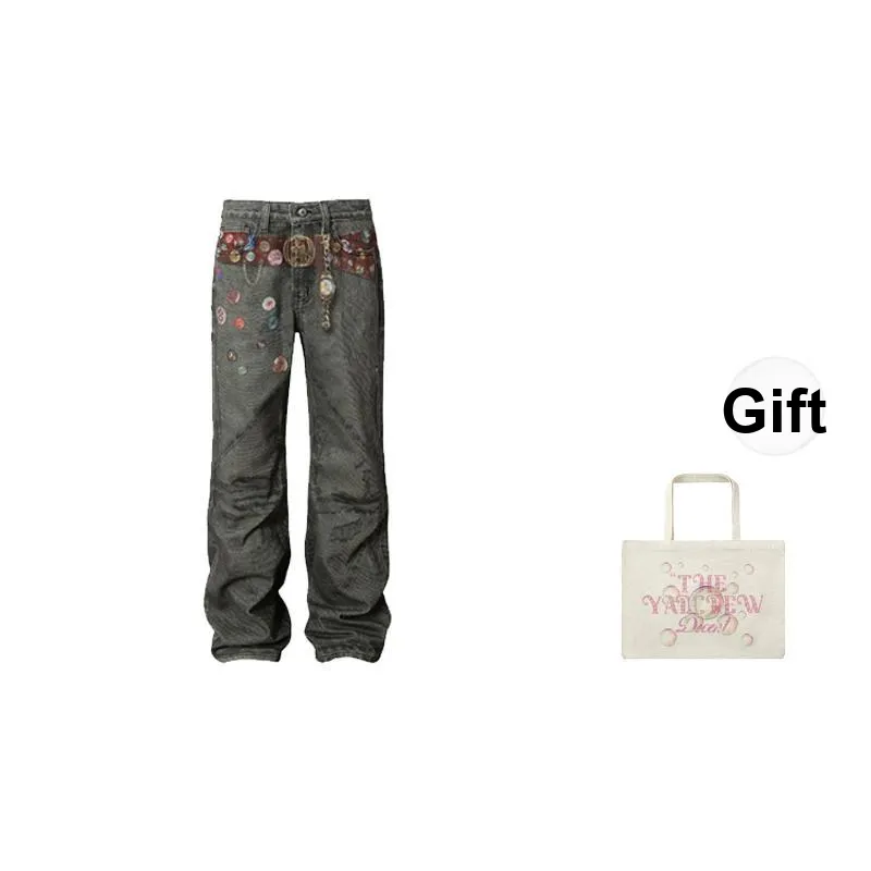 YADcrew Jeans Women's Black