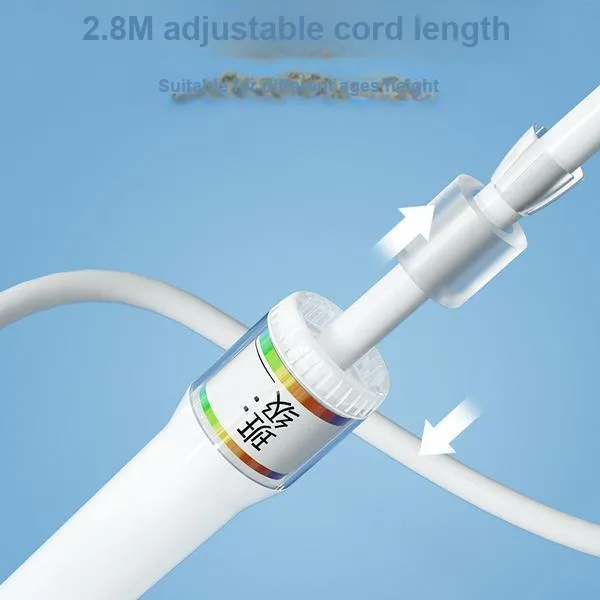 Shuosen Student Supply Non Countable Jump Ropes Kids PVC Plastic Rope, ABS Plastic, Silicone Controller-3