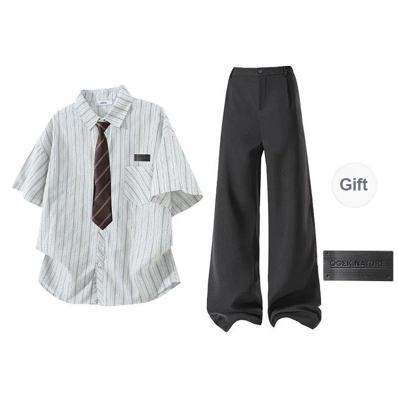 OGEK Shirt Matching Sets Unisex-0