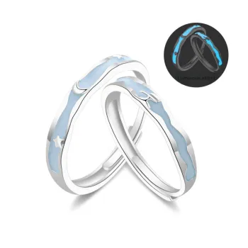 MOLADY 999 Fine Silver Rings Unisex