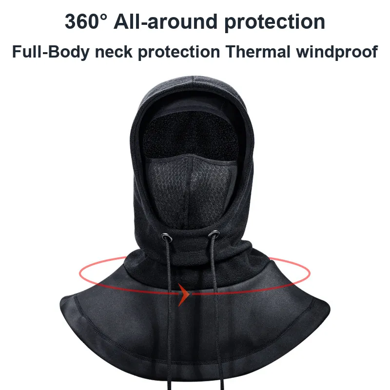 GXT Riding Equipment Cycling Face Mask Everyday Casual Commute Motorcycle Touring Unisex Elastane Polyester Black-1