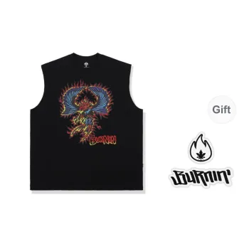 BURNIN Tank Tops Unisex Black