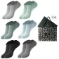 Short 6 Pack Box Included (6 Pairs, Mixed Color, 6 Image Color) 100% cotton Antibacterial/Mesh Breathable/Shopping Bag Included