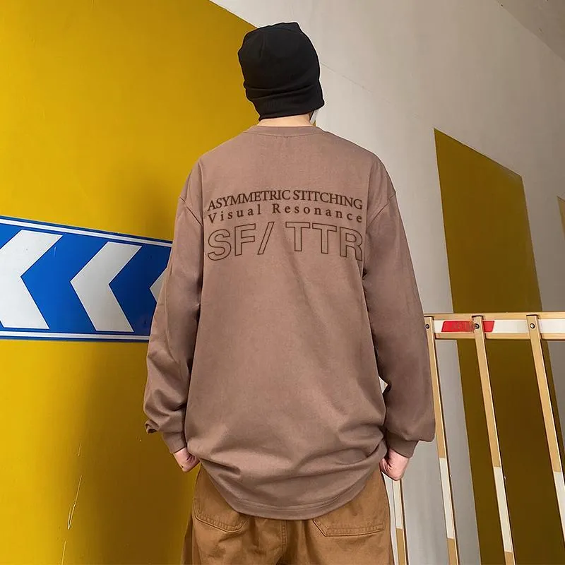 SFTTR Straight Long Sleeved T Shirt Unisex-19