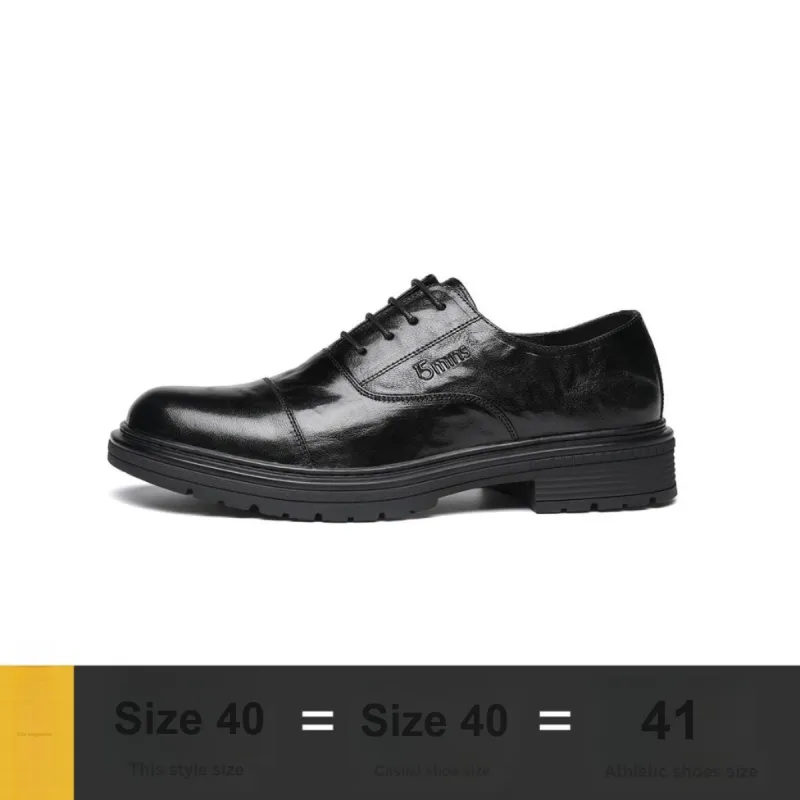 15 MINS Dress Shoes Men's Black-6